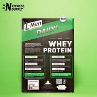 Gambar L-Men Lmen L Men Daily Whey Protein Asli - DARK CHOCOLATE, 6 SERVINGS dari kapalsel undefined 5 Tokopedia