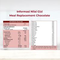 Gambar WRP MEAL REPLACEMENT CHOCOLATE 400G - PENGGANTI MAKAN dari DAZE KIOS undefined 4 Tokopedia