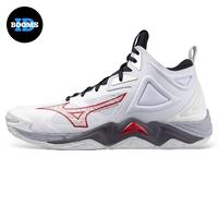 Gambar Sepatu Mizuno Wave Momentum 3 Mid Volly Badminton Super Premium BNIB - Full Black, 41 dari BoomsID undefined 2 Tokopedia