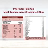 Gambar WRP Meal Replacement Chocolate 400gr Pengganti Makan - 400gr dari Affan Susu Shop undefined 4 Tokopedia