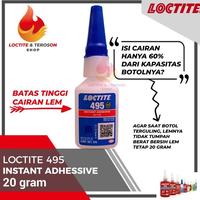 Gambar Terlaris Lem Instant Super Kuat Loctite 495 20 Gram Lem Khusus Logam & Plastik dari indigrss undefined 1 Tokopedia
