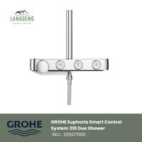 Gambar GROHE 26507000 EUPHORIA SMRT CTRL SHOWER SYSTEM WITH THERMOSTAT dari LANGGENG Home Center undefined 2 Tokopedia