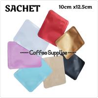Gambar Sachet 10x12.5 10x12 kemasan drip coffee filter kopi hitam putih kraft saset bag packaging 10cm x 12cm hitam putih merah emas pink biru tosca black white gold red blue - Black Doff, Ecer 1 pcs dari Coffee Supplies undefined 1 Tokopedia