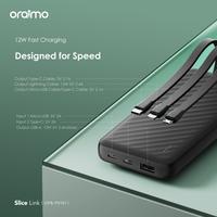 Gambar Powerbank Oraimo OPB-P5101 10000mAH Slice Link 12W 3 Built-in Cables dari MXKomputer_NEW undefined 5 Tokopedia