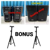 Gambar Speaker Active Pasif 15 Inch Blackspider Original 1200 Watt dari Quality Electronic undefined 1 Tokopedia