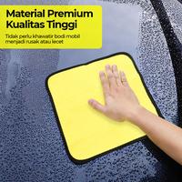 Gambar Kain Lap Mobil Microfiber Premium GSM 30x30 Cm dari IVIAND OTO SHOP undefined 2 Tokopedia