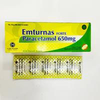 Gambar Emturnas paracetamol forte 500 & 650 mg obat nyeri demam sakit kepala - 650mg forte dari Medicorp Global undefined 3 Tokopedia