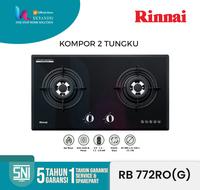 Gambar Kompor Gas Rinnai/Kompor Gas Tanam 2 Tungku RB-772 RO (G) FREE ONGKIR - Packing Standar dari Lucyandri Official undefined 1 Tokopedia