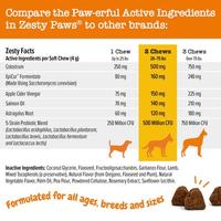 Gambar Zesty Paws Allergy Immune Bites - Vitamin Anjing Allergy Lamb 360g dari Java Petco Tangerang undefined 5 Tokopedia