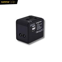 Gambar Hippo Mini Raven Universal Travel Charger Dual USB 12W (US/AU/EU/UK) - Raven Mini dari Hippo Indonesia undefined 1 Tokopedia