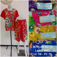 Gambar BABYDOLL BATIK JUMBO 3/4 KENCANA UNGU dari Grosir Daster dan Sprei undefined 3 Tokopedia