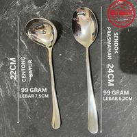 Gambar Sendok Prasmanan Saji Besar | Centong Sayur Besar | Sendok Kuah Stainless Gravy Ladle Hotel Quality Tebal - SendokPrasmanan dari Mega Indo Grosir undefined 4 Tokopedia