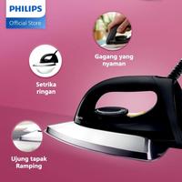 Gambar Setrika Philips Classic HD1173 / HD1172 Electric Dry Iron Tapak Anti Lengket - HD1172/99-HITAM dari Toko Multi Elektronik undefined 5 Tokopedia
