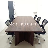 Gambar Meja Meeting Kantor Rapat Kursi 180 dan 240 Mebel Furniture Semarang - 240 x 110 cm, Smg Rkit Cht DL dari Mebel Semarang MCS Furniture undefined 1 Tokopedia