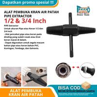 Gambar Alat Buka Cabut 1/2" dan 3/4" Keran Drat Air Patah Wastafel dari indo update Mart undefined 1 Tokopedia