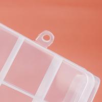 Gambar Organizer Grid Box Kotak Penyimpanan Perhiasan 13 Slot Multifungsi Plastic Storage Wadah Manik Sekat Kecil Mini - Transparant/Bening dari langsungklikbos undefined 5 Tokopedia