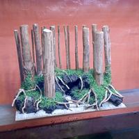 Gambar hardscape Jungle senggani moss sintetis aquarium aquascape - 15x30cm dari kikizhu aquascape undefined 2 Tokopedia