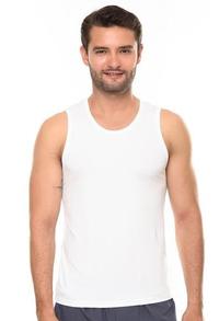 Gambar jockey tank top undershirt putih singlet cowok kaos dalam pria white dari Timmystyles undefined 4 Tokopedia