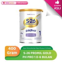 Gambar READY STOCK S-26 Promil Gold PH Pro 1 Susu Formula Bayi Khusus 0-6 Bulan (400 Gram) Ori!! dari teguh_farma undefined 1 Tokopedia