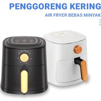 Gambar Air Fryer Finito/AirFryer Finito 4L/4 L AR 375/AR375 700 Watt Menggoreng Tanpa Minyak Teflon Anti Lengket Warna Hitam Putih dari Floeshop undefined 3 Tokopedia