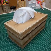 Gambar kotak tisu prakarya kardus kerajinan dari ken'z art's & craft's souvenir undefined 4 Tokopedia