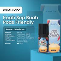 Gambar Liquid Emkay Pods Friendly Kuah Sop Buah 12mg/30ml dari Emkay Official Store undefined 3 Tokopedia
