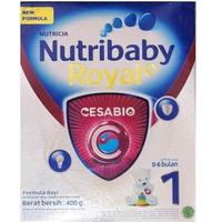 Gambar Nutribaby Royal Cesabio 1 400 Gram Susu Formula Bayi Usia 0-6 Bulan Terbaru! dari Siagia Store 00 undefined 1 Tokopedia