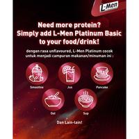Gambar Terbaikkk L-Men Platinum Basic Whey Protein Unflavoured 800Gr/1,8Lbs - 25G Whey Protein – 24 Serving – 6,5G Bcaa dari expetasia shop-3 undefined 5 Tokopedia