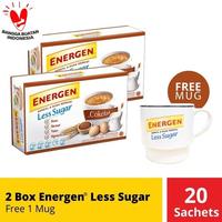 Gambar 2 Box Energen Less Sugar Free 1 Mug dari vavashop76 undefined 1 Tokopedia