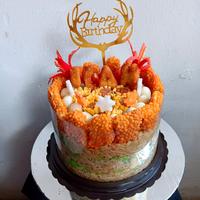 Gambar Indomie Cake / Mie Cake / Mie Ulang Tahun Diameter 18 cm dari Buyanti Kitchen undefined 1 Tokopedia