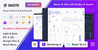 Gambar Skote v4.2.0 - React Admin Dashboard Template (Hook, Vite, Starter Kit) - DVD dari Juragan Bootstrap undefined 1 Tokopedia