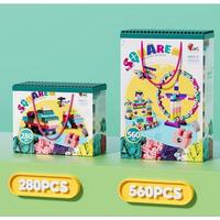 Gambar Mainan Anak Brick Balok Susun Diy 280Pcs 560Pcs Lego Kkv Terbaru! - 560pcs dari Siagia Store 00 undefined 1 Tokopedia