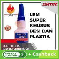 Gambar Home Build - Lem Instant Super Kuat Loctite 495 20 Gram Lem Khusus Logam Dan dari Home Build undefined 1 Tokopedia