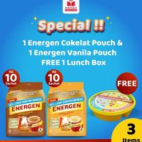 Gambar Paket Energen Cokelat & Vanila Pouch Free Lunch Box dari vavashop76 undefined 1 Tokopedia