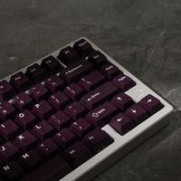 Gambar Keycaps Double Shot Cherry Profile Dark Maroon Glitter White Vior Colorways dari ThockySupplyBDG undefined 4 Tokopedia