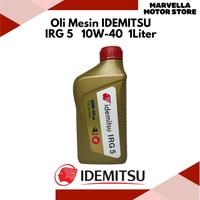 Gambar Oli Mesin IDEMITSU  IRG5 10W-40 1Liter Fully Synthetic MB Motor Matic - 2Botol+Kain dari marvella motor store undefined 3 Tokopedia