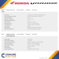 Gambar JaBoDeTaBek-Sepeda Motor Honda New Vario 125 CBS - Red Black, Jakarta Tangerang dari ComLine Motor undefined 3 Tokopedia
