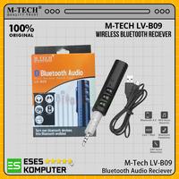 Gambar Bluetooth Receiver M-Tech LV-B09 Audio Metal Double Jack 3.5mm | BLUETOOTH HEAD UNIT MOBIL dari ESES Komputer undefined 1 Tokopedia