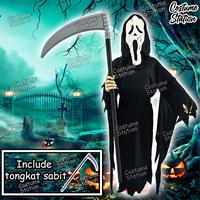 Gambar Kostum Grim Reaper / Costume Malaikat Hantu Ghost Halloween anak - S dari Costume Station undefined 1 Tokopedia