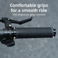 Gambar Rockbros 71230002 Hand Grip Sepeda Lipat MTB HandGrip Lock Grips Soft Rubber - Black dari vesantra undefined 5 Tokopedia