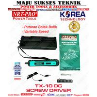 Gambar NRT PRO TX 10 DC Cordless Screwdriver 4V HEX 1/4 Mesin Obeng Baterai dari MAJU SUKSES TEKNIK undefined 5 Tokopedia