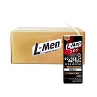 Gambar 1 Karton - L-Men Hi Protein 2 Go Chocolate 200ml (24 pcs) Ready to Drink - Suplemen Tinggi Protein Siap Minum dari tokonyagempi undefined 2 Tokopedia