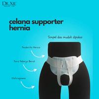 Gambar Alat Terapi Celana Hernia Pria Wanita/Celana Turun Berok Hernia Aid With Pad/ Sabuk Hernia Pria Wanita Dewasa Celana Hernia Belt Breathable with Soft Sabuk Hernia Penyangga Hernia TrussInguinal - XL dari Dr Xie Healthy Life undefined 4 Tokopedia