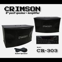 Gambar Paket Hemat Audio Sound System Crimson Speaker 8 Inch + Power Amplifier CR303 CR 303 ORIGINAL dari Rifq audio Elektronik undefined 1 Tokopedia