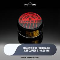 Gambar LEGALIZED RED x FRANKLIN.ZOO ALIEN Clapton 0.19-0.21 Ohm dari Zoomer Store_NEW undefined 1 Tokopedia