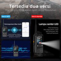 Gambar KSUN UV110D Walkie Talkie Long Range 10W Handheld Talkie Walkie VHF UHF Dual Band Dual Band Radio Flashlight Bluetooth Programming 2 Cara Radio - UV110D dari KSUN TFSI store undefined 3 Tokopedia