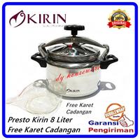 Gambar Panci Presto 8 LITER Pressure Cooker Kirin KPC-080 dari DY Houseware undefined 1 Tokopedia
