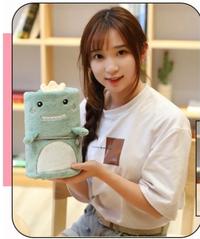 Gambar Bantal Selimut Balmut 2in1 Lembut Karakter Lucu Selimu Tidur Travel Untuk Bayi Anak Dewasa dari Rajatokomurah undefined 3 Tokopedia