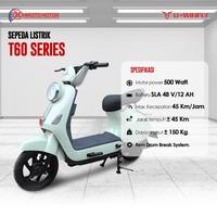 Gambar Sepeda Listrik Uwinfly T60 Series Uwinfly 48V/12Ah NEW - Green [ORI] dari Bonjour Electronic Official undefined 2 Tokopedia