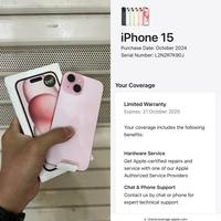 Gambar iPhone 15.256gb Pink BNOB Buka Dos saja dari Calvin Gadget Store undefined 1 Tokopedia